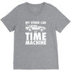 my other car is a time machine V-Neck Tee