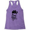 cat and crossbones Racerback Tank