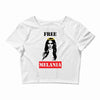 Free Melania Crop Top