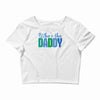 who's the daddy christmas Crop Top