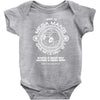 mega man's bar mitzvah Baby Bodysuit