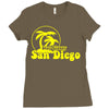 stay classy san diego Ladies Fitted T-Shirt