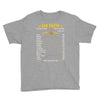 Leo Facts Zodiac Youth Tee
