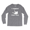 i support single moms Long Sleeve Shirts