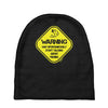 warning may...talking about fishing Baby Beanies