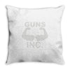guns inc Throw Pillow