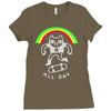 all day Ladies Fitted T-Shirt