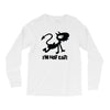 i'm not cat Long Sleeve Shirts