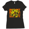 instant party girls Ladies Fitted T-Shirt