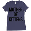 mother of kittens Ladies Fitted T-Shirt