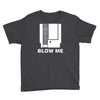 blow me nintendo nes Youth Tee