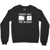 geeks will save the world mac version (2) Crewneck Sweatshirt