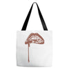 vampire lips Tote Bags