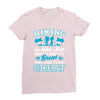 Hiking ıs Like Sex Ladies Fitted T-Shirt