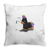 hit me Throw Pillow