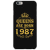 queens are born in 1987 iPhone 6/6s Case