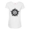 Supernatural Vintage Logo Maternity Scoop Neck T-shirt