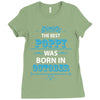 The Best Poppy Was Born In October Ladies Fitted T-Shirt