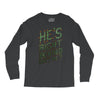 zombie right behind Long Sleeve Shirts