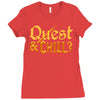 quest &amp; chill Ladies Fitted T-Shirt