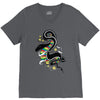 many colors  snake V-Neck Tee