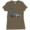 the planet of the kong Ladies Fitted T-Shirt