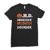 obsessive halloween disorder Ladies Fitted T-Shirt
