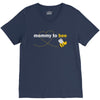 Mommy To Bee Unknown Gender V-Neck Tee