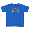 California Rainbow Toddler T-shirt