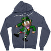 there once was a man from nantucket! Zipper Hoodie