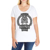 fil's gym for gods and heros Ladies Curvy T-Shirt
