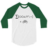 bike maths 3/4 Sleeve Shirt