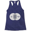 bono can't live here Racerback Tank