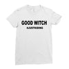good witch Ladies Fitted T-Shirt
