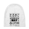 Born In May Baby Beanies