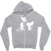 ratten rats Zipper Hoodie