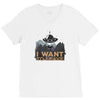 I Want to Leave V-Neck Tee