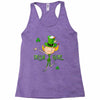 DABBİNG LEPRECHAUN Racerback Tank