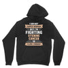 I am Not Super Woman But I'm Fighting Uterine Cancer So Close Enough Unisex Hoodie
