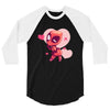 KISS ME PLEASE 3/4 Sleeve Shirt