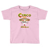 cinco de mayo badass skull Toddler T-shirt