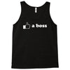 a boss hand sign Tank Top