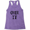 over it slim fit Racerback Tank