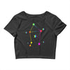 libra rainbow sign Crop Top