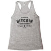 Bitcoin Satoshi Nakamoto In Crypto We Trust Racerback Tank