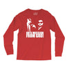 the blues brothers inspired on a mission from god funny Long Sleeve Shirts