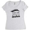 my lashes Women's Triblend Scoop T-shirt