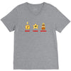 money power woman V-Neck Tee