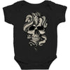 skull snake Baby Bodysuit