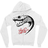 snake head Zipper Hoodie